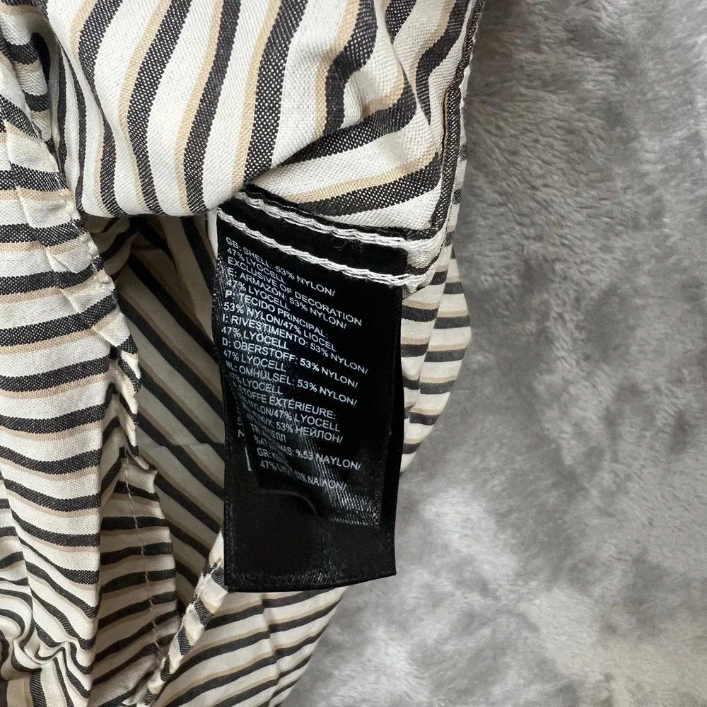 The North Face Mens‎ XL Short Sleeve Button Down Striped Pocket Shirt